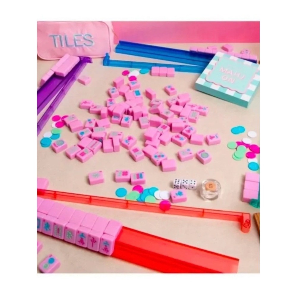 American Mahjong Set - Factory Sealed Pink Tiles New